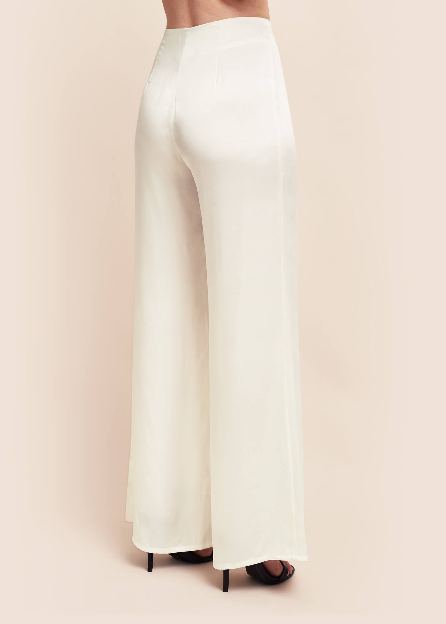 Elegant White Silk Palazzo Pants Pleated Silk Loose Wide Leg Pants Ultra  Light Womens Summer Silk Trousers Wedding Bridal Pants - Etsy UK